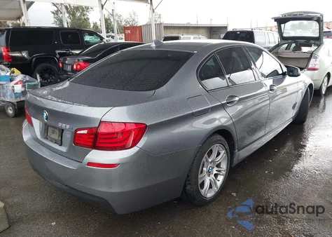 2013 BMW 528I из США, поврежденный, VIN WBAXG5C55DD232667